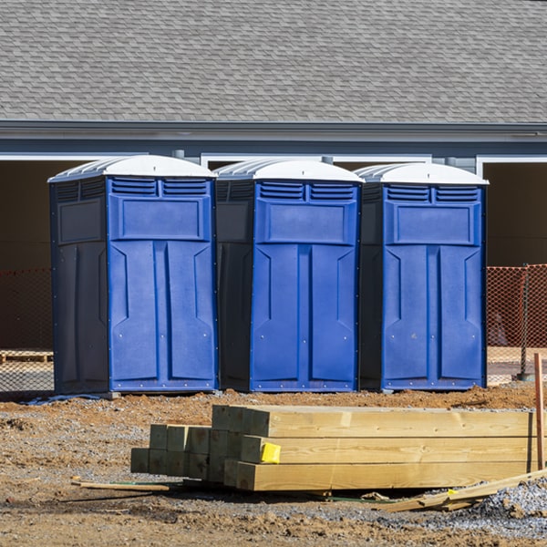 what is the maximum capacity for a single porta potty in Knightstown IN